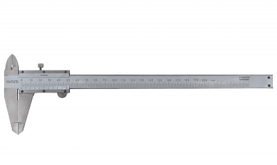 Штангенциркуль нониусный 0,02мм, 0-200 мм, подвижная рамка сборная