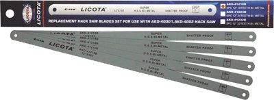 Полотна по металлу биметаллические 300мм 5шт