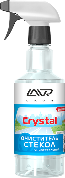 Очиститель стекол кристалл LAVR Glass Cleaner Crystal, 0,5л.