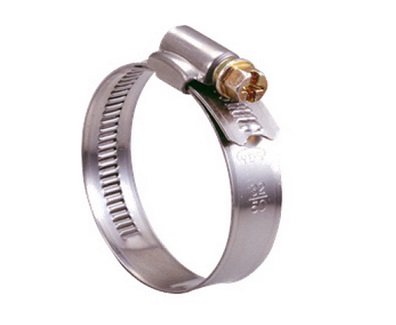 Хомут нержавейка, червячный, 10-16мм