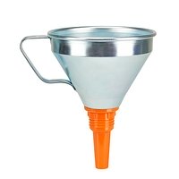 Воронка 1,3 л, д.160 мм, белая жесть