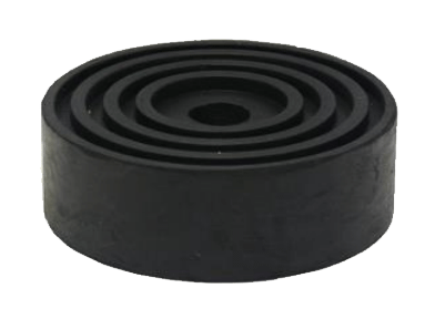 Резиновая накладка на домкрат подкатной 35мм (цельнолитая)