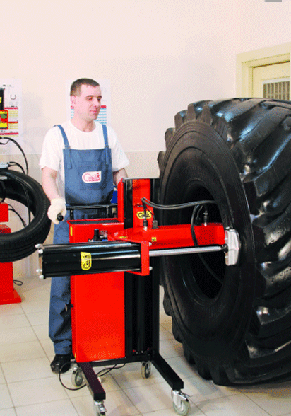 Вулканизатор подкатной, пневматический привод, два нагревателя, 1200Вт