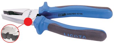 Плоскогубцы комбинированные с боковыми кусачками 160мм