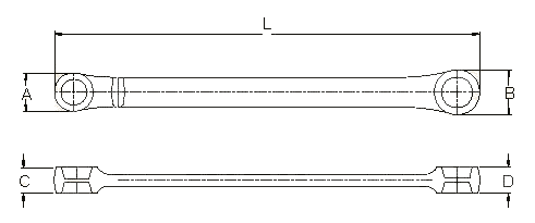 Ключ E-профиль Е16хЕ22