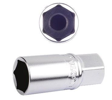 Головка свечная 16мм 1/2"