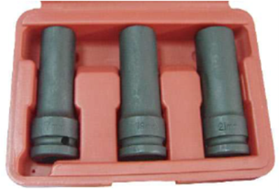 Набор головок для скругленного крепежа