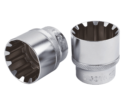 Головка торцевая spline 1/4" 12мм