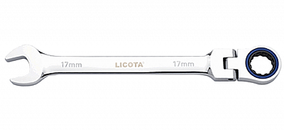 Ключ комбинированный трещоточный гибкий 72 зуба 8мм