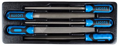 Набор напильников 5 пр., в ложементе