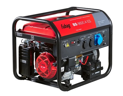 Генератор бензиновый FUBAG, 6,5 кВт, 220 В, 25 л, электростартер