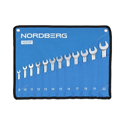 Набор ключей комбинированных, 12 шт.