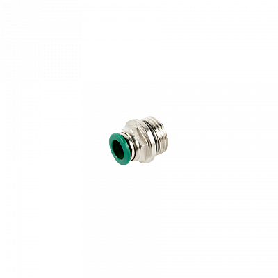 Фитинг цанговый М1/4" 8 мм, с уплотнением, металлический корпус
