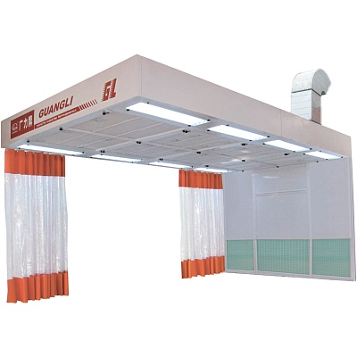 Пост подготовки к окраске с верхним пленумом Guangli