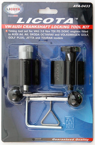 Приспособление для фиксации ГРМ дизельных двигателей TDI PD VAG