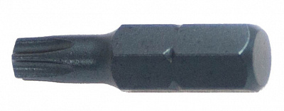 Бита усиленная 1/4" torx T30H 25мм
