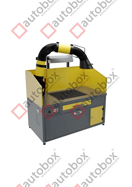 Стол сварщика с вытяжным устройством