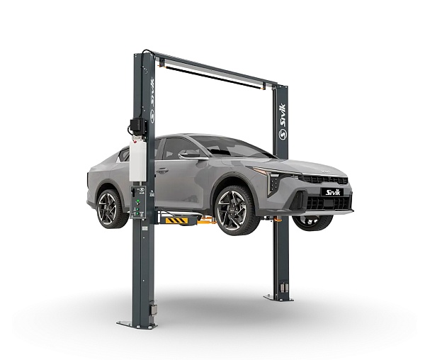 Подъемник двухстоечный, электрогидравлический, г/п 3.5 т, асимметричный