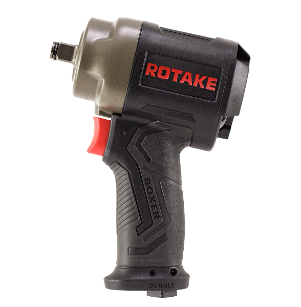 Гайковерт пневматический ударный 1/2" 756 Нм Twin Hammer, композитный