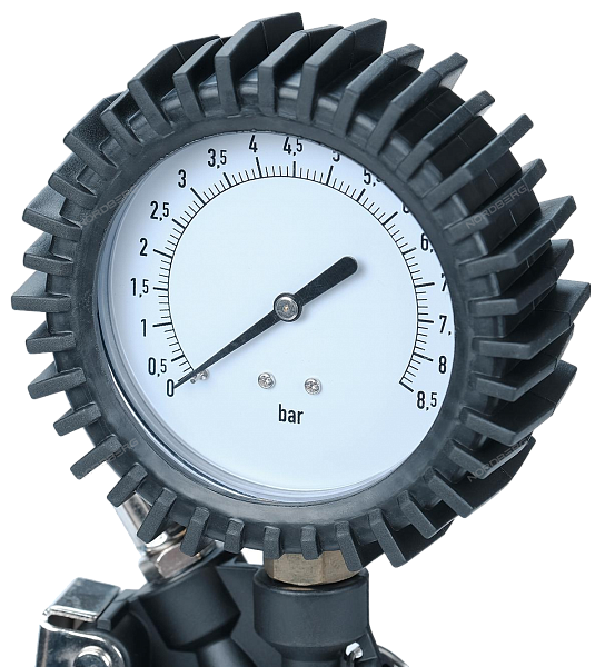 Пистолет для подкачки колес с манометром 80 мм