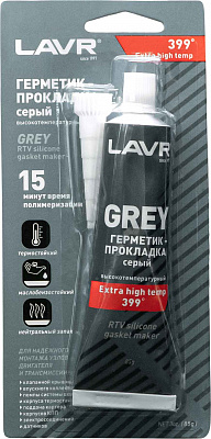Герметик-прокладка Серый высокотемпературный, 85 гр