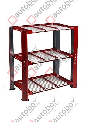 Роликовый стеллаж для АКБ