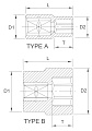Головка торцевая 1" 12гр. 2"-3/16"