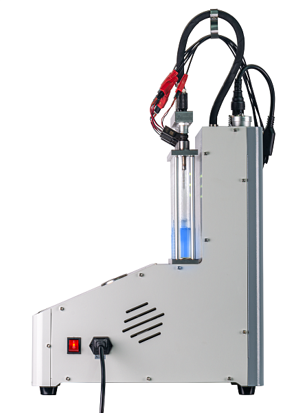 Стенд GrunBaum INJ6000N GDI для проверки и очистки форсунок FSI, GDI и MPI с УЗ ванной, 6 форсунок