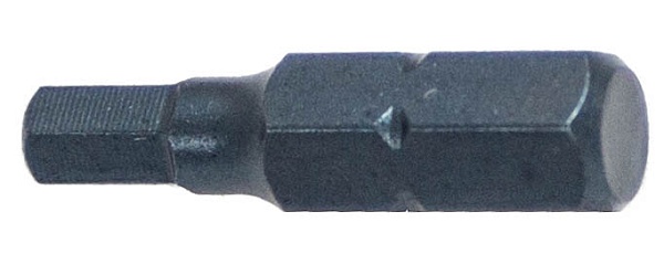 Бита усиленная 1/4" шестигранная H3 25мм