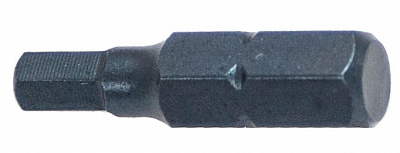 Бита усиленная 1/4" шестигранная H3 25мм