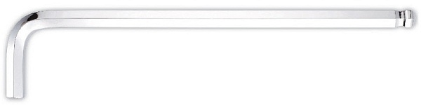 Ключ шестигранный угловой экстрадлинный c шаром 4 мм