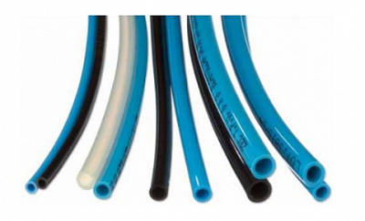 Трубка полиэтиленовая, голубая D=6/4 мм, 10бар, 1м