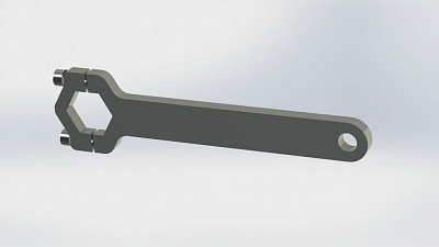 Ключ на 34 мм для для регулировки схождения грузовых автомобилей