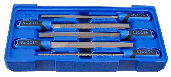 Набор напильников, в ложементе-кейсе, 5пр.