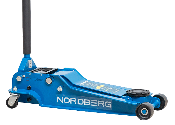 Домкрат подкатной 4,0 т, H=100-565 мм