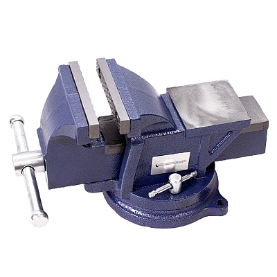 Тиски слесарные с наковальней 100 мм