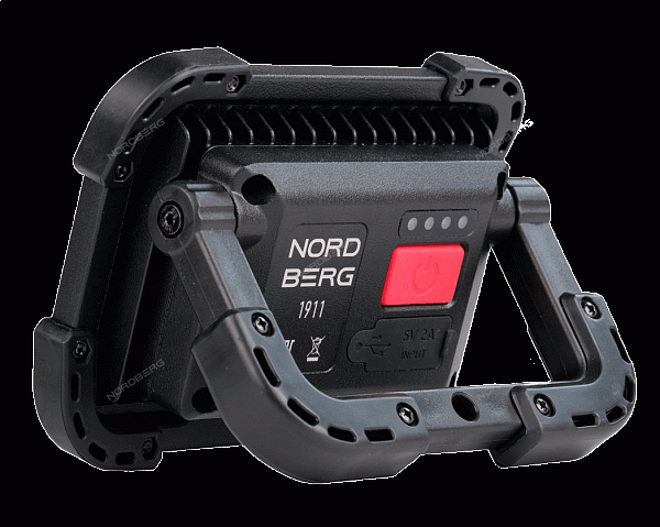 Лампа светодиодная, стационарная, аккумуляторная, 10 В