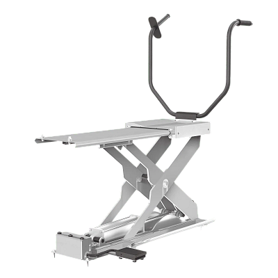 Подъемник колес пневматический