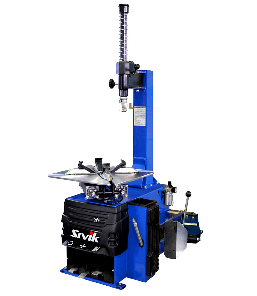 Шиномонтажный стенд, полуавтомат, до 24", 220В (синий)