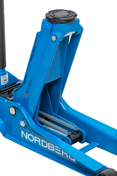 Домкрат подкатной 4,0 т, H=100-565 мм