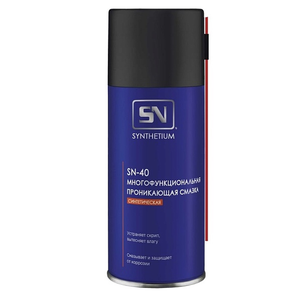 Проникающая многофункциональная смазка-аэрозоль SYNTHETIUM SN-40 210 мл